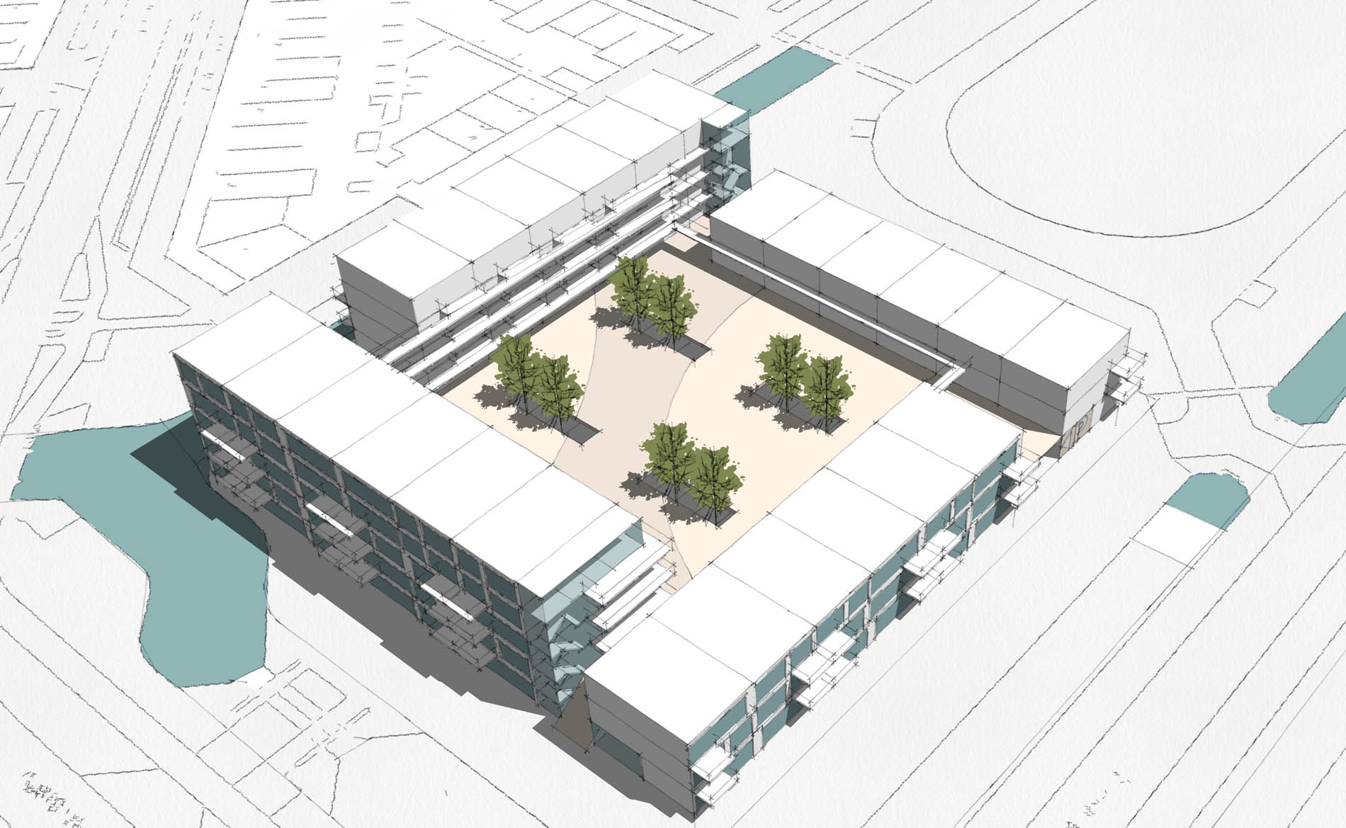 haalbaarheisstudie stedenbouwkundig plan woningbouw Purmerend BBHD architecten