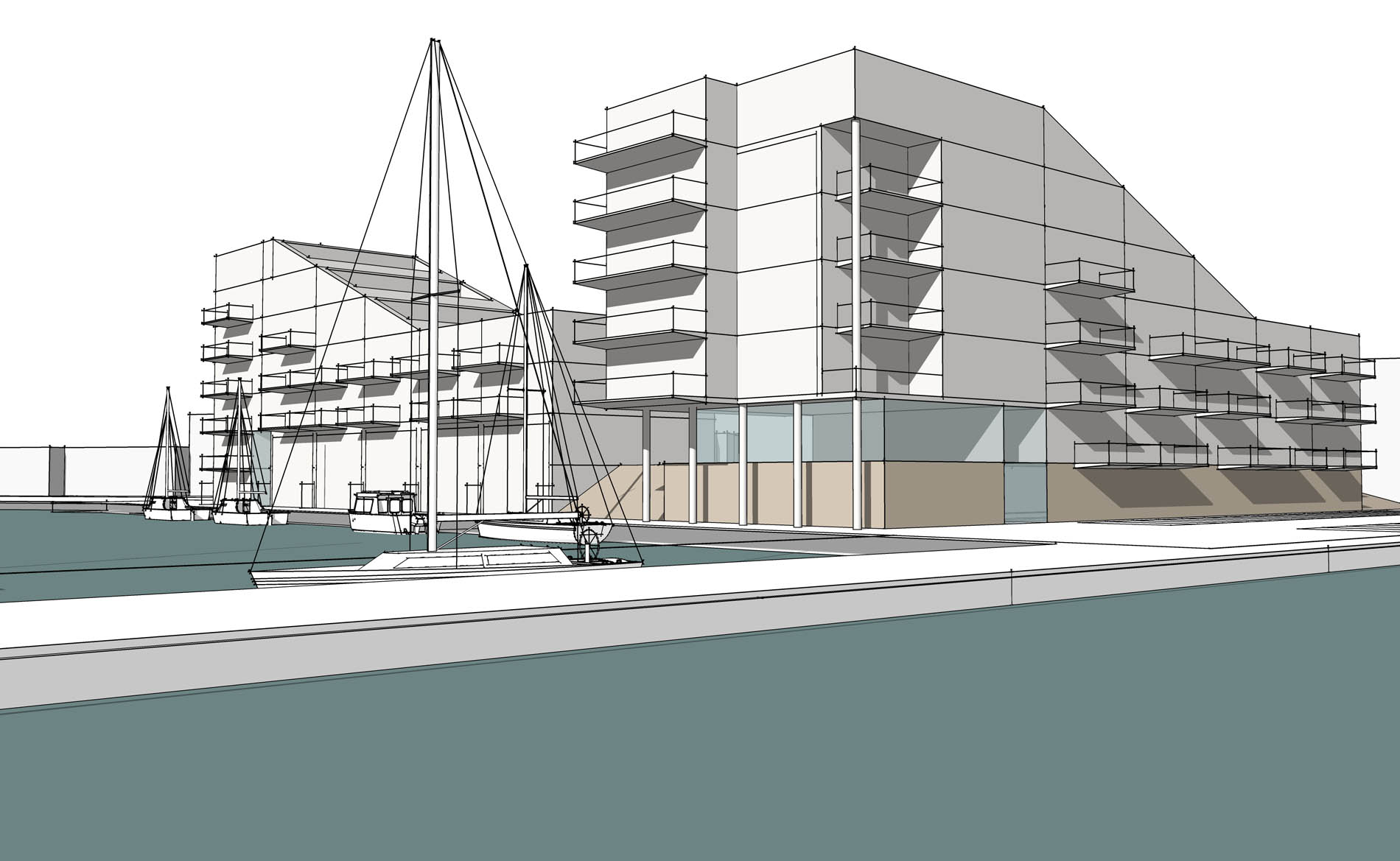 haalbaarheidsstudie stedenbouwkundig plan woningbouw Haven Almelo BBHD architecten