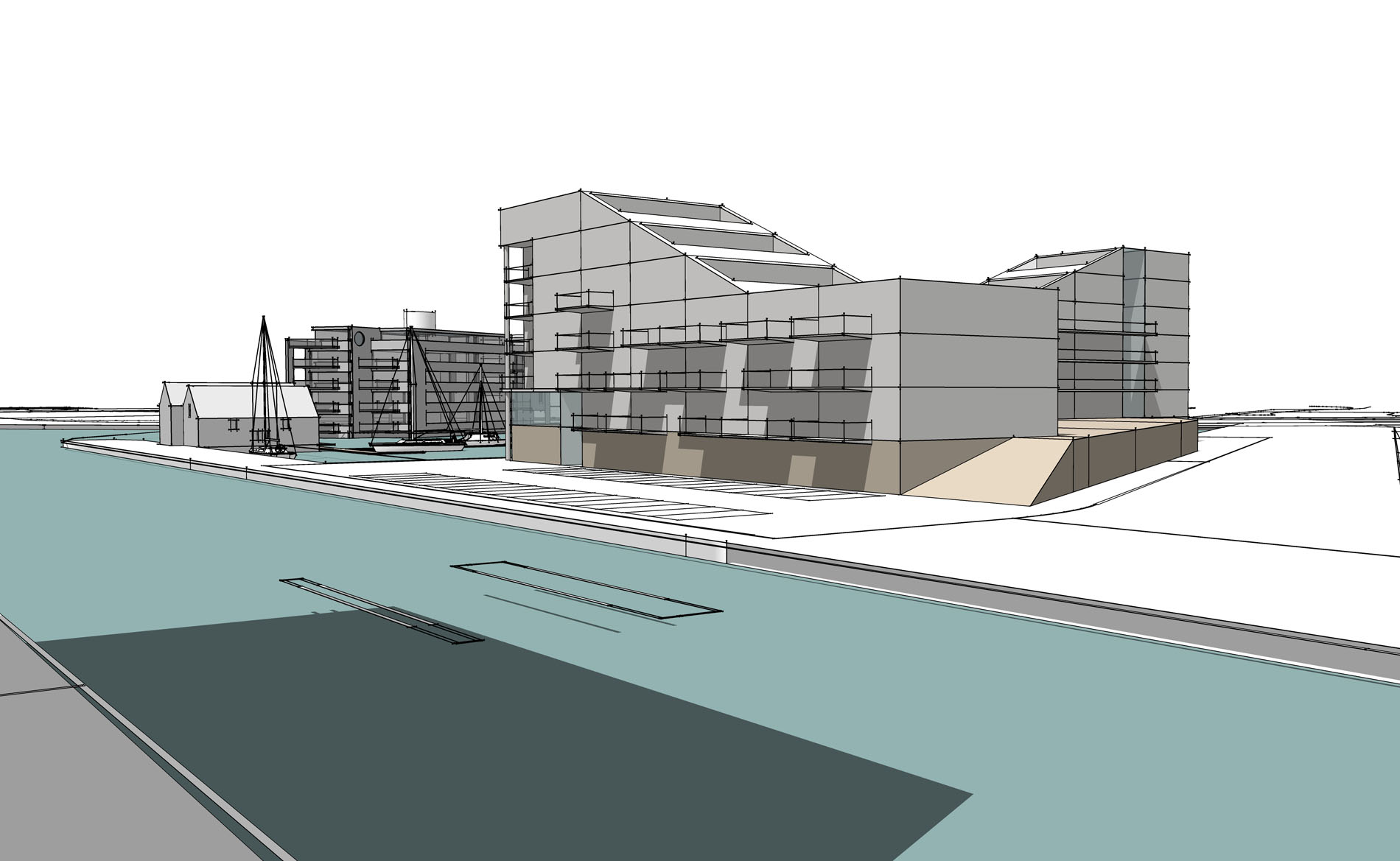 haalbaarheidsstudie stedenbouwkundig plan woningbouw Haven Almelo BBHD architecten