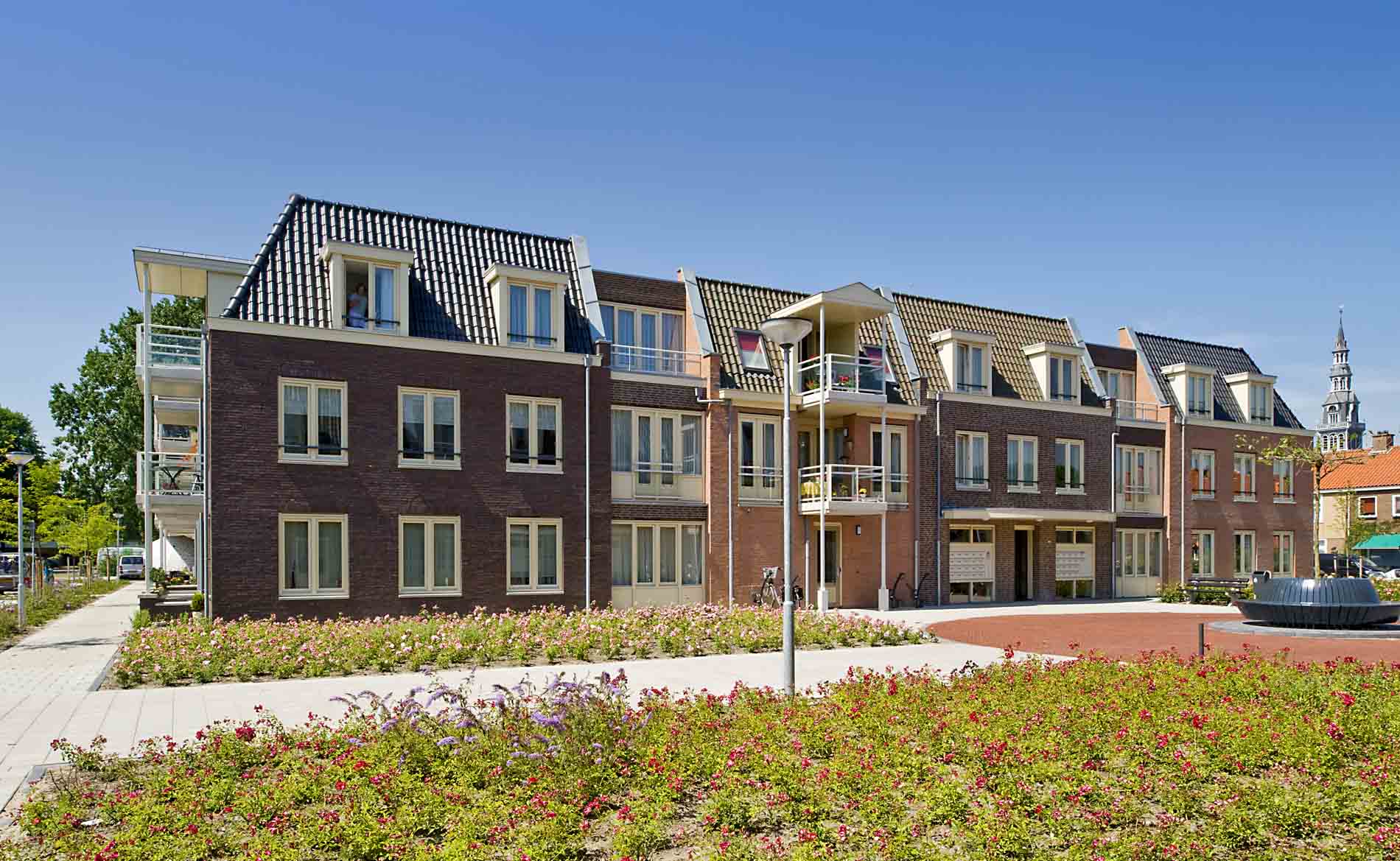 architect seniorenappartementen woningbouw Rozestaete Heemskerk BBHD architecten