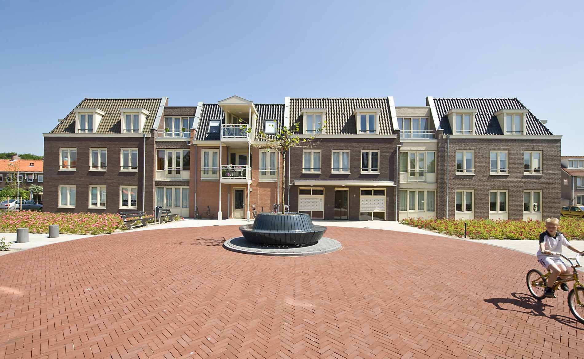 architect seniorenappartementen woningbouw Rozestaete Heemskerk BBHD architecten