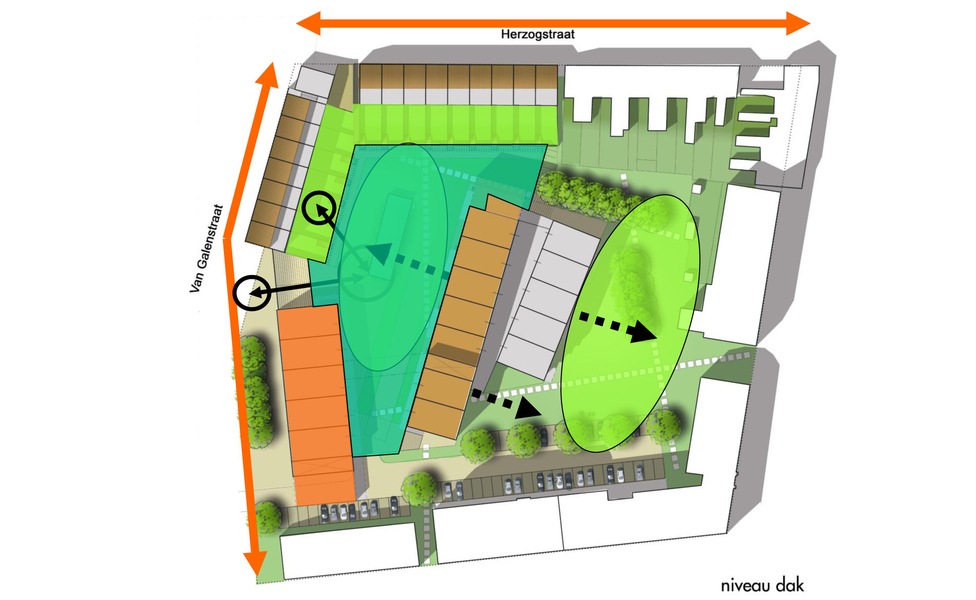 stedenbouw stedenbouwkundig ontwerp plan woningbouw lidwina-terrein Den Helder BBHD architecten