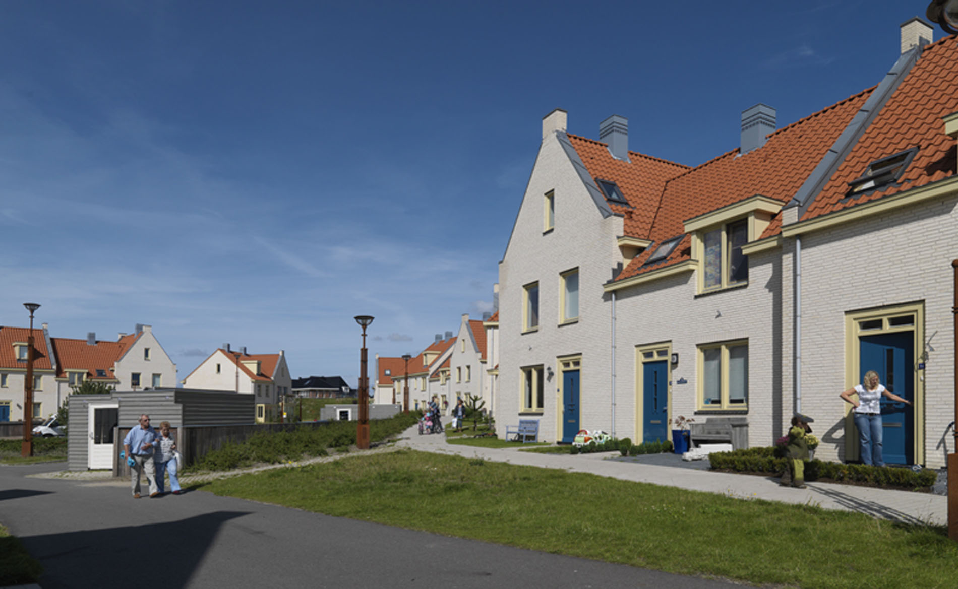 architect woningbouw woningen kustarchitectuur Visserdorp Duinpark Den Helder duinen BBHD architecten