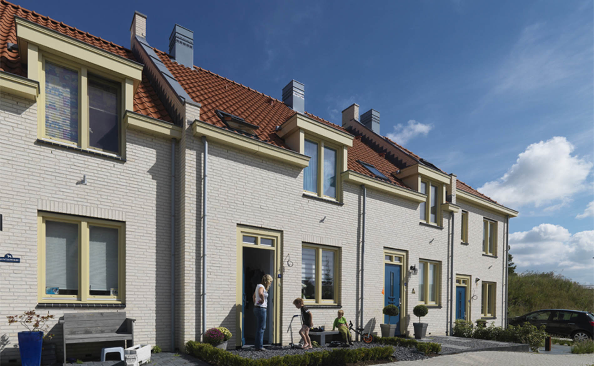 architect woningbouw woningen kustarchitectuur Visserdorp Duinpark Den Helder duinen BBHD architecten