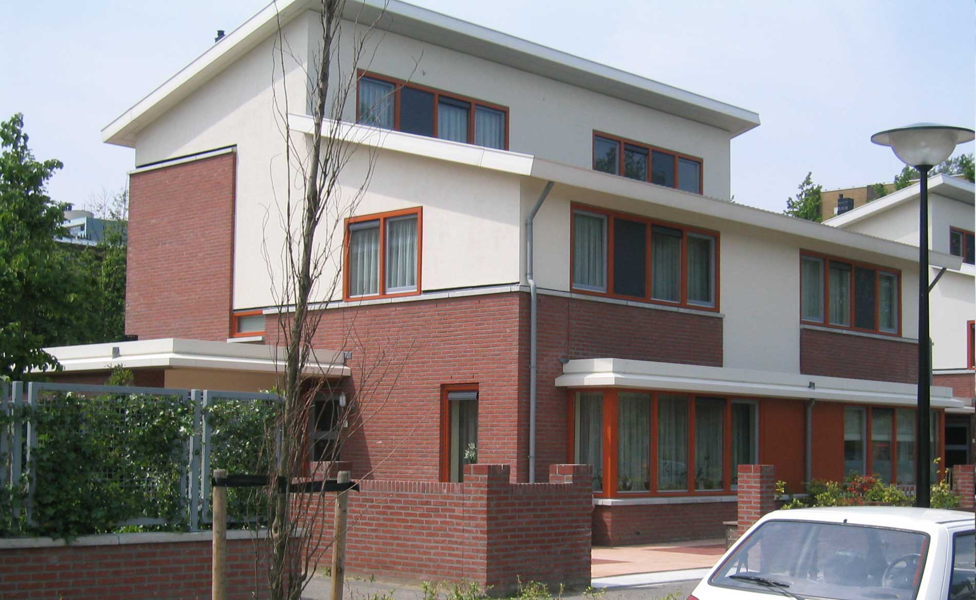 Meerestein Beverwijk Fase 2-3 stadsvernieuwing grondgebonden woningen-park BBHD architecten