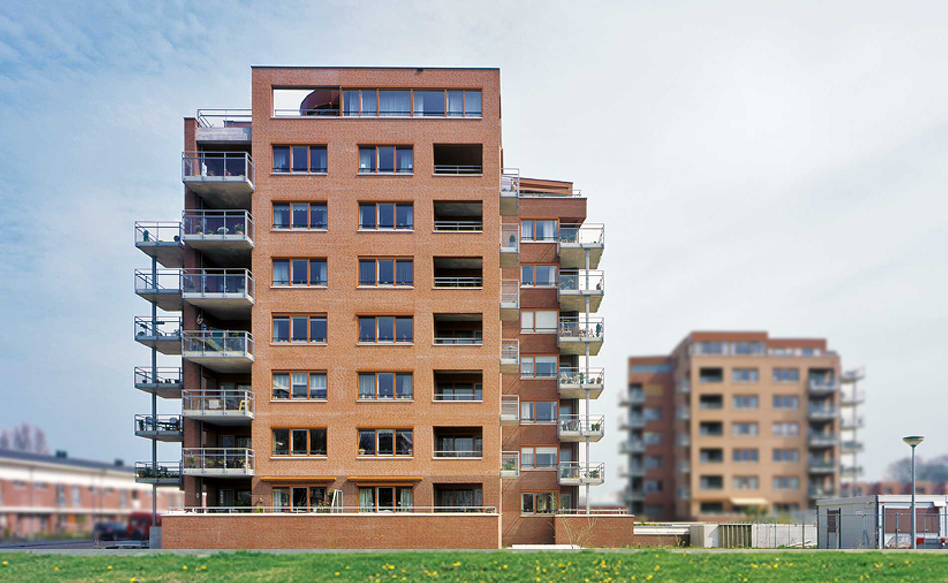 Meerestein Beverwijk Fase 5 stadsvernieuwing appartementen park BBHD architecten