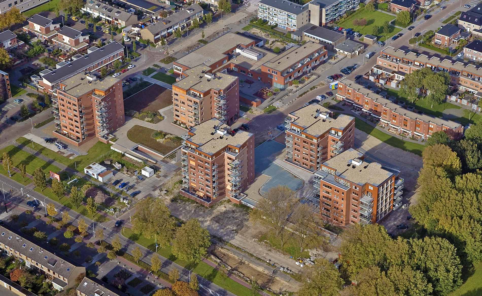 Meerestein Beverwijk Fase 5 stadsvernieuwing appartementen park BBHD architecten