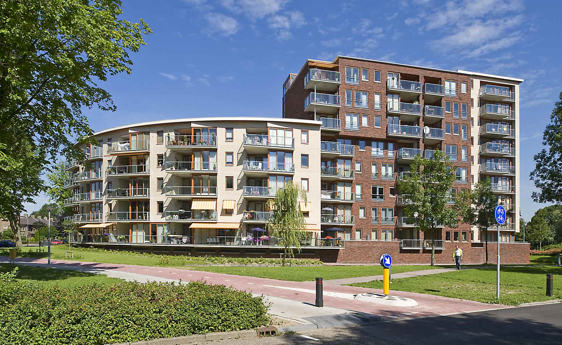 stadsvernieuwing herstructurering Heemskerk Waterrijck appartementen woningen park BBHD architecten