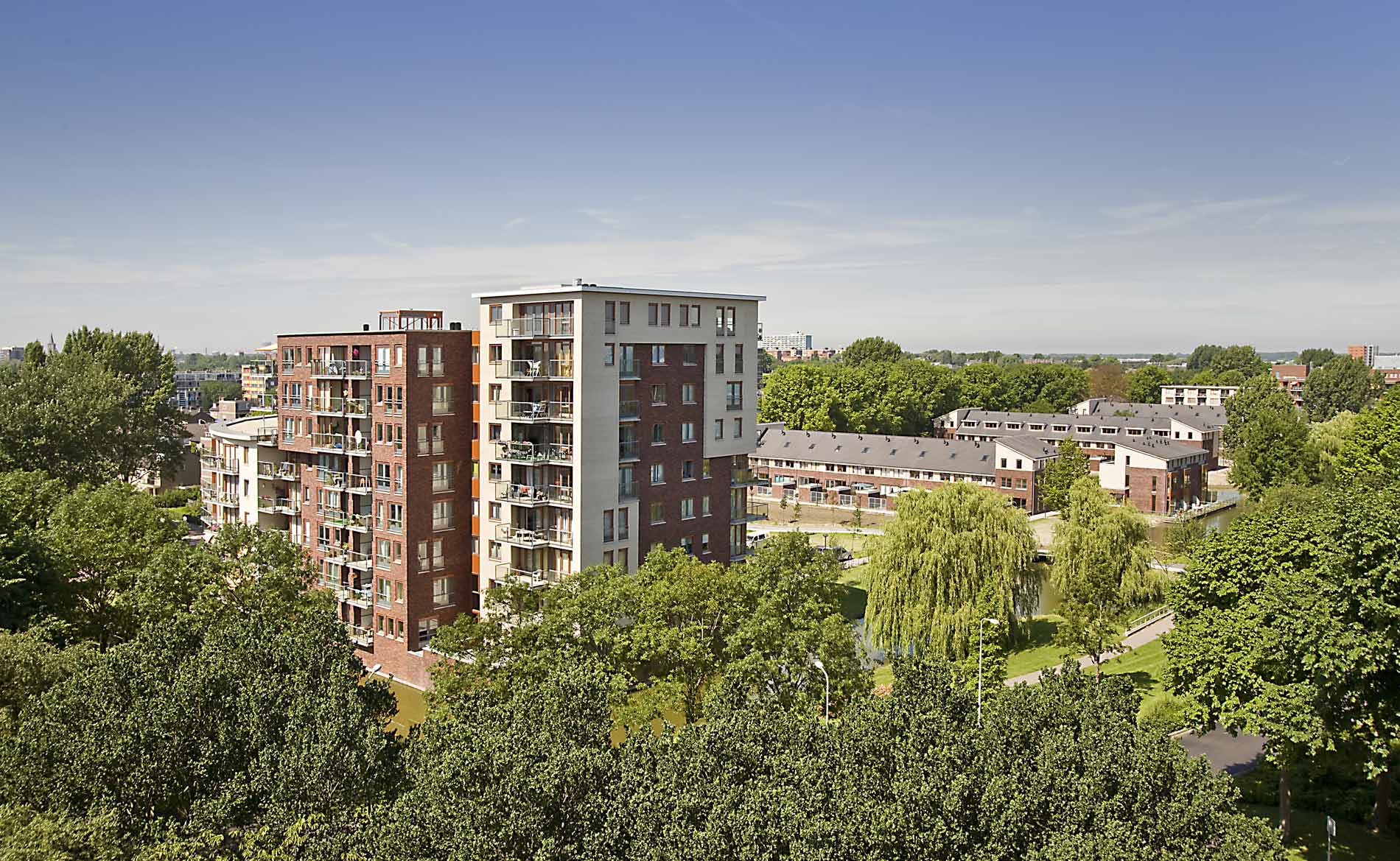 Stadsvernieuwing Heemskerk Waterrijck stedenbouwkundig plan park BBHD architecten
