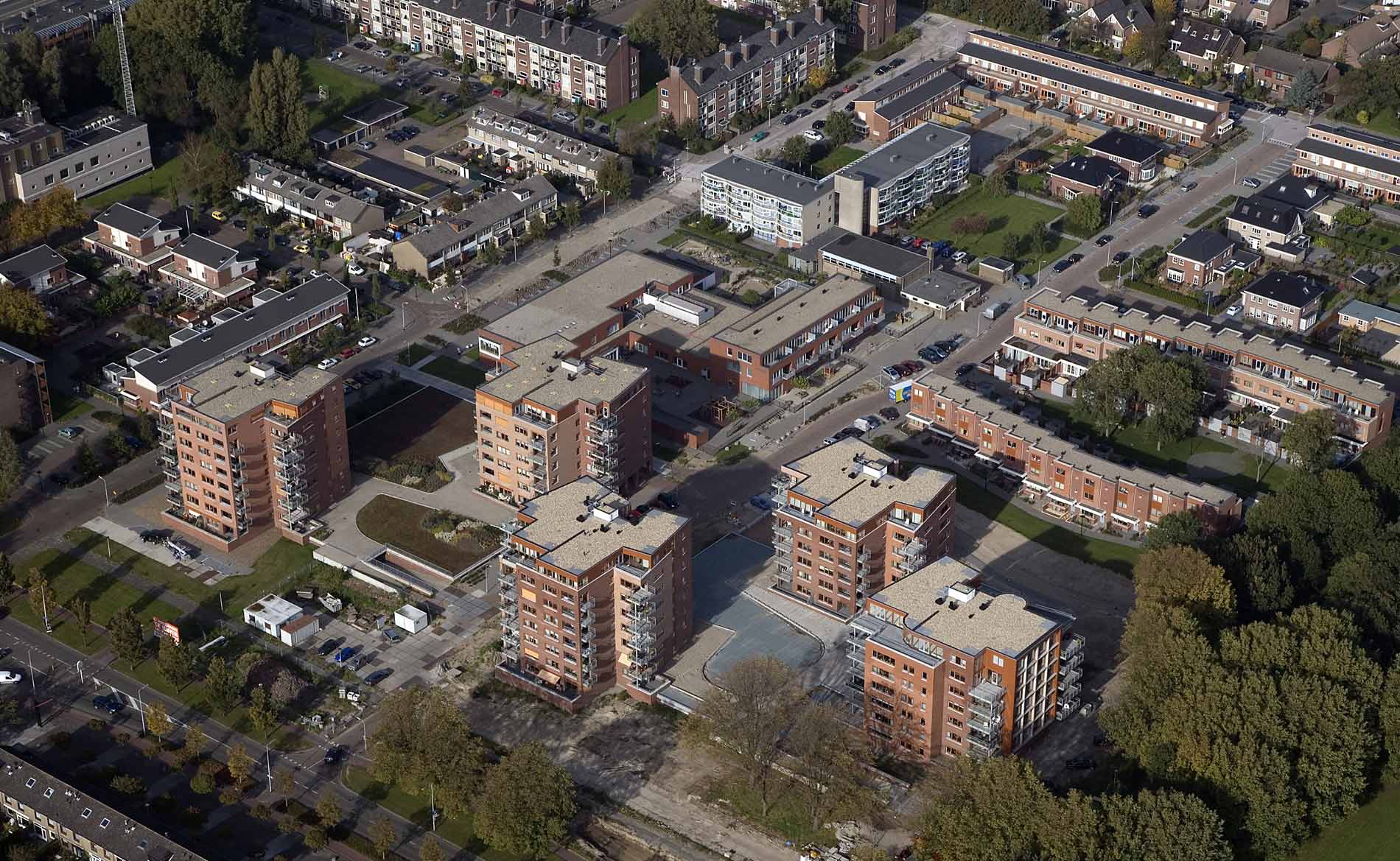 Meerestein Beverwijk stedenbouw herstructurering stadsvernieuwing architectuur appartementen eengezinswoningen BBHD architecten