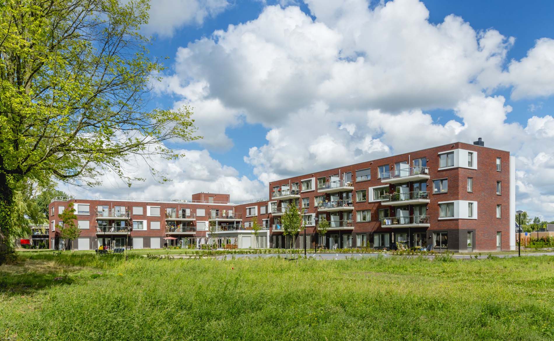 architect woonzorggebouw woonzorgcentrum bejaardenhuis verpleeghuis aanleunwoningen appartementen sociale huur architectuur Hugo Waard Heerhugowaard