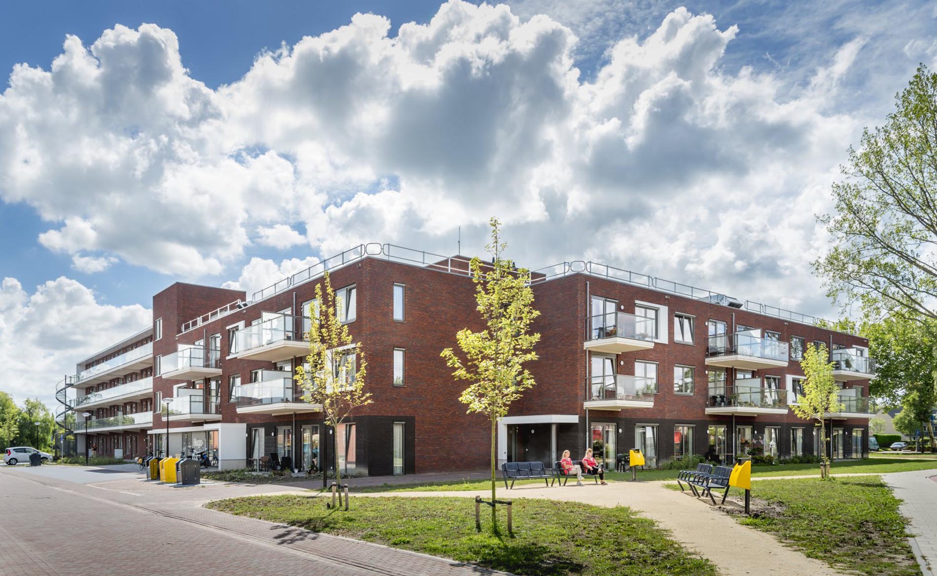 architect woonzorggebouw woonzorgcentrum bejaardenhuis verpleeghuis aanleunwoningen appartementen sociale huur architectuur Hugo Waard Heerhugowaard