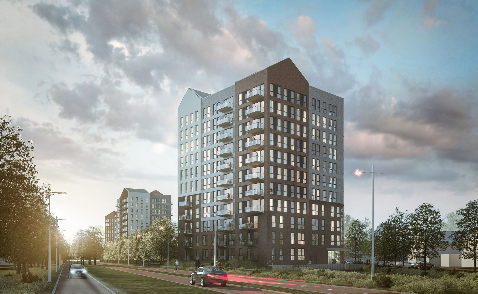 architect appartementen Slotvrouwe Heeskerk BBHD