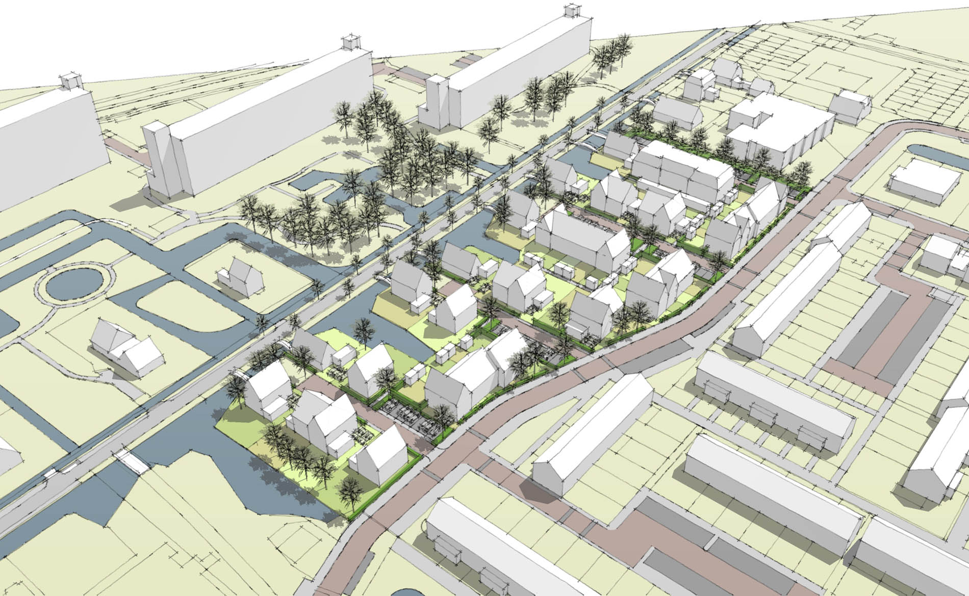 stedenbouwkundig plan Livingstonelaan Gouda woningbouw BBHD architecten