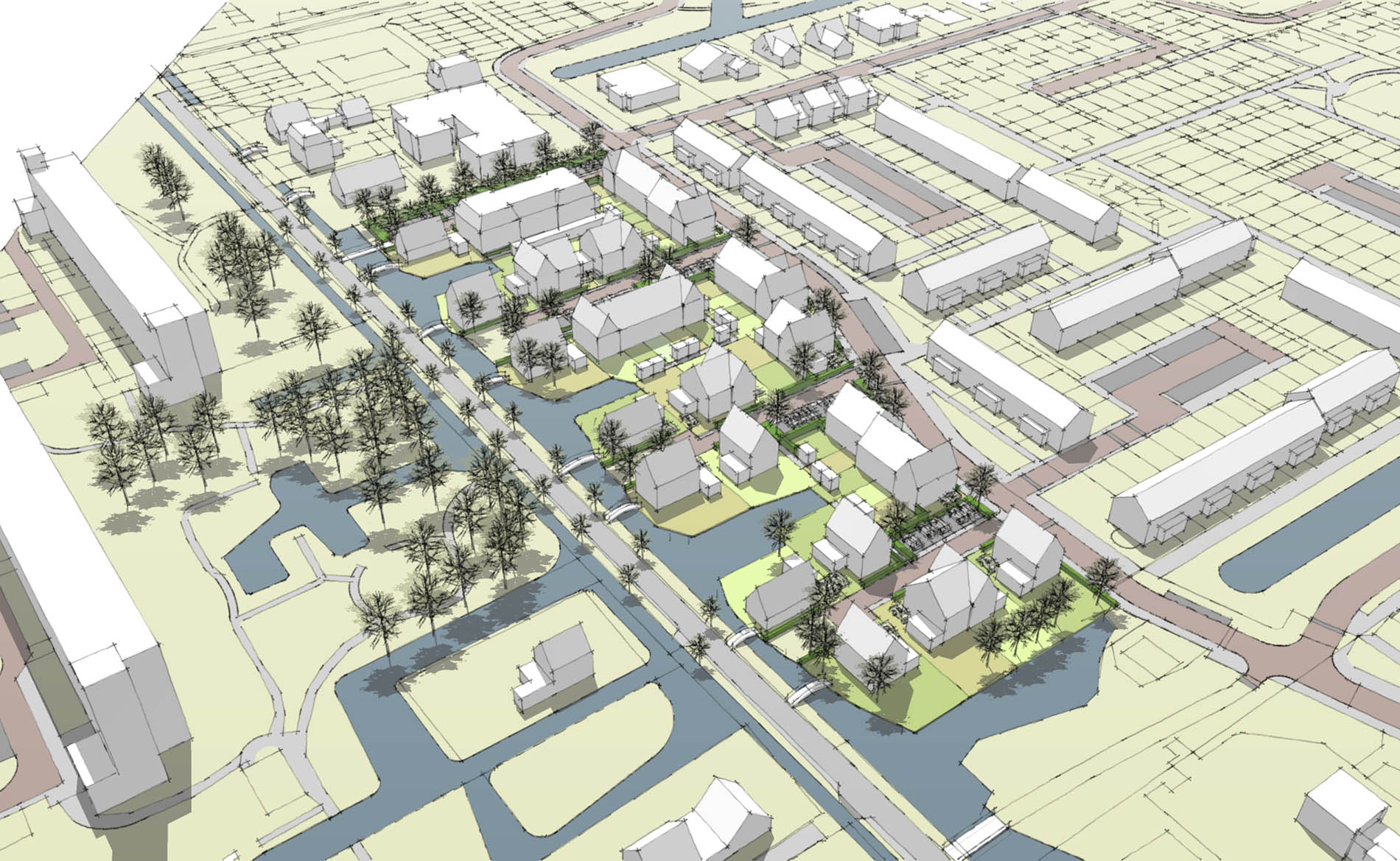 stedenbouwkundig plan Livingstonelaan Gouda woningbouw BBHD architecten