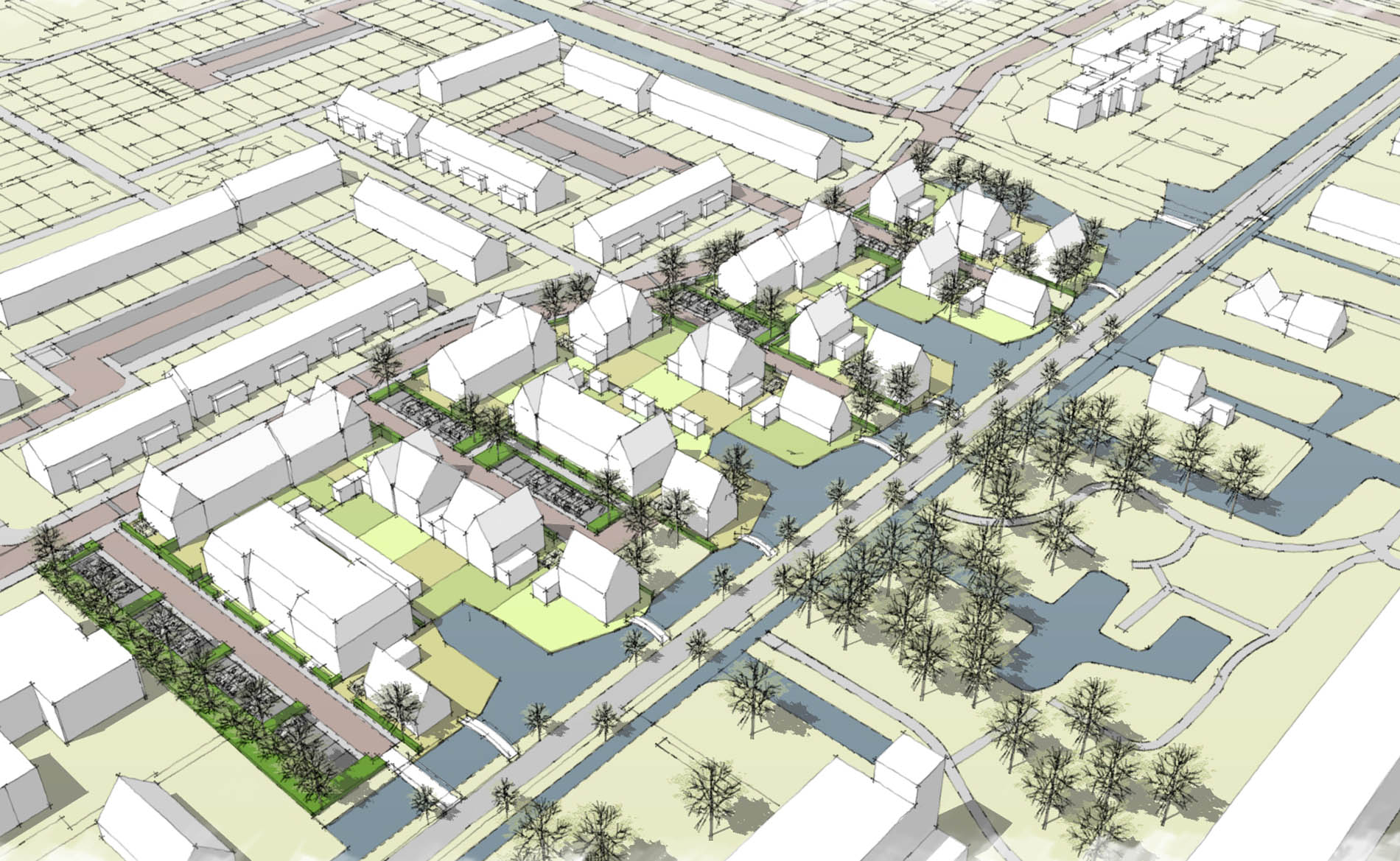 stedenbouwkundig plan Livingstonelaan Gouda woningbouw BBHD architecten