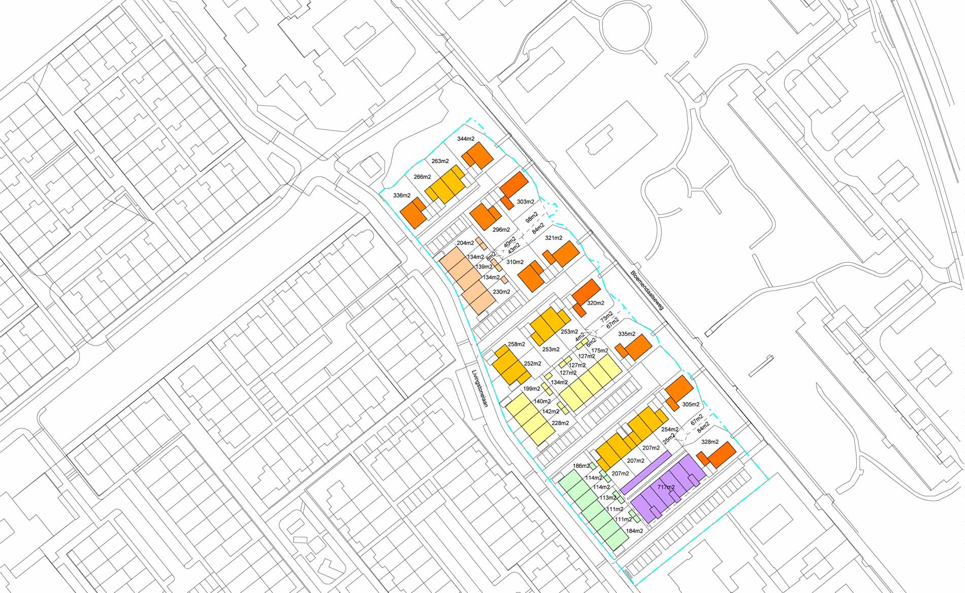 stedenbouwkundig plan Livingstonelaan Gouda woningbouw BBHD architecten