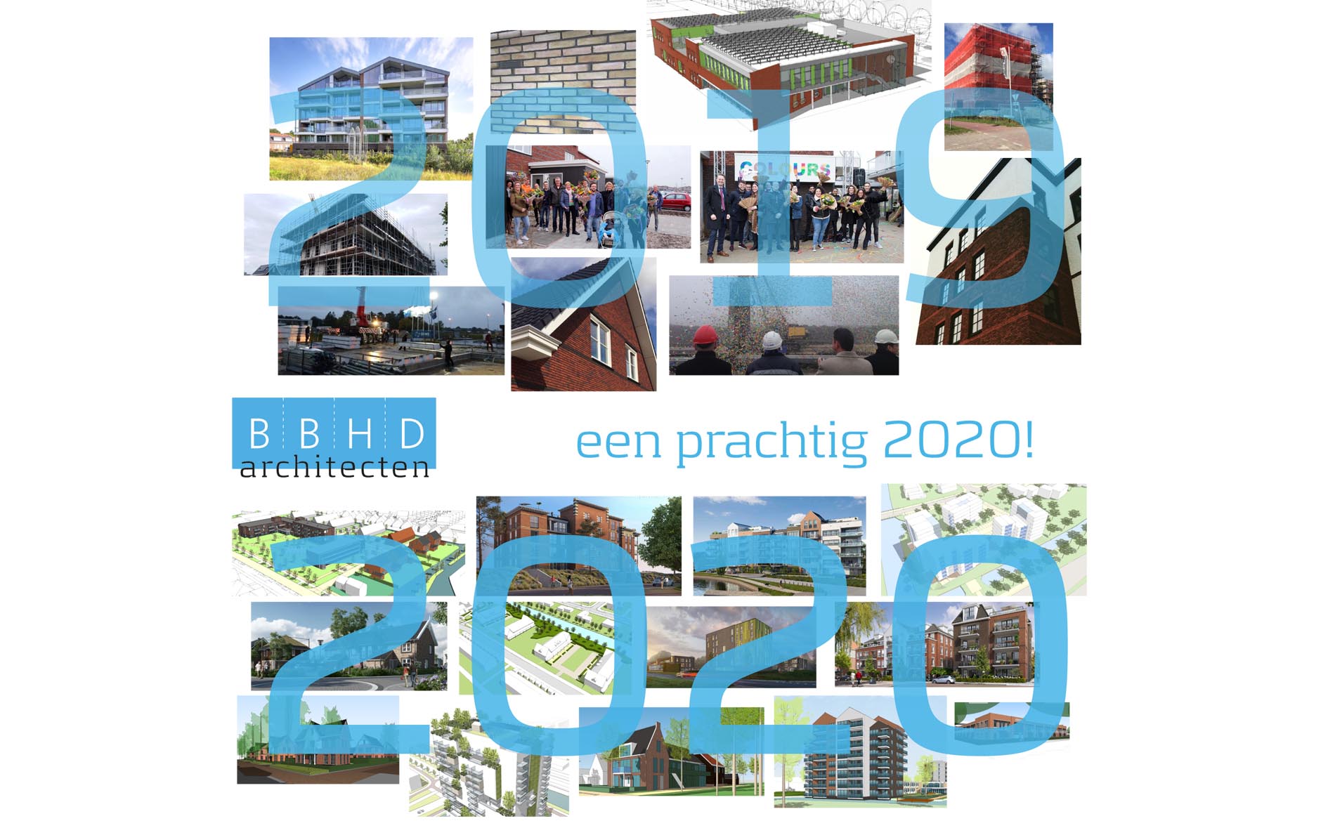 nieuwjaarswens BBHD architecten