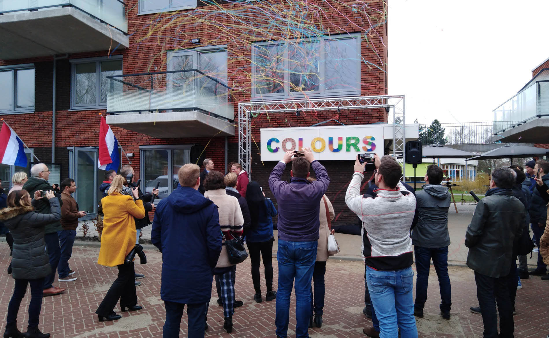 architect jongerenwoningen Colours Saturnusgeel Zoetermeer