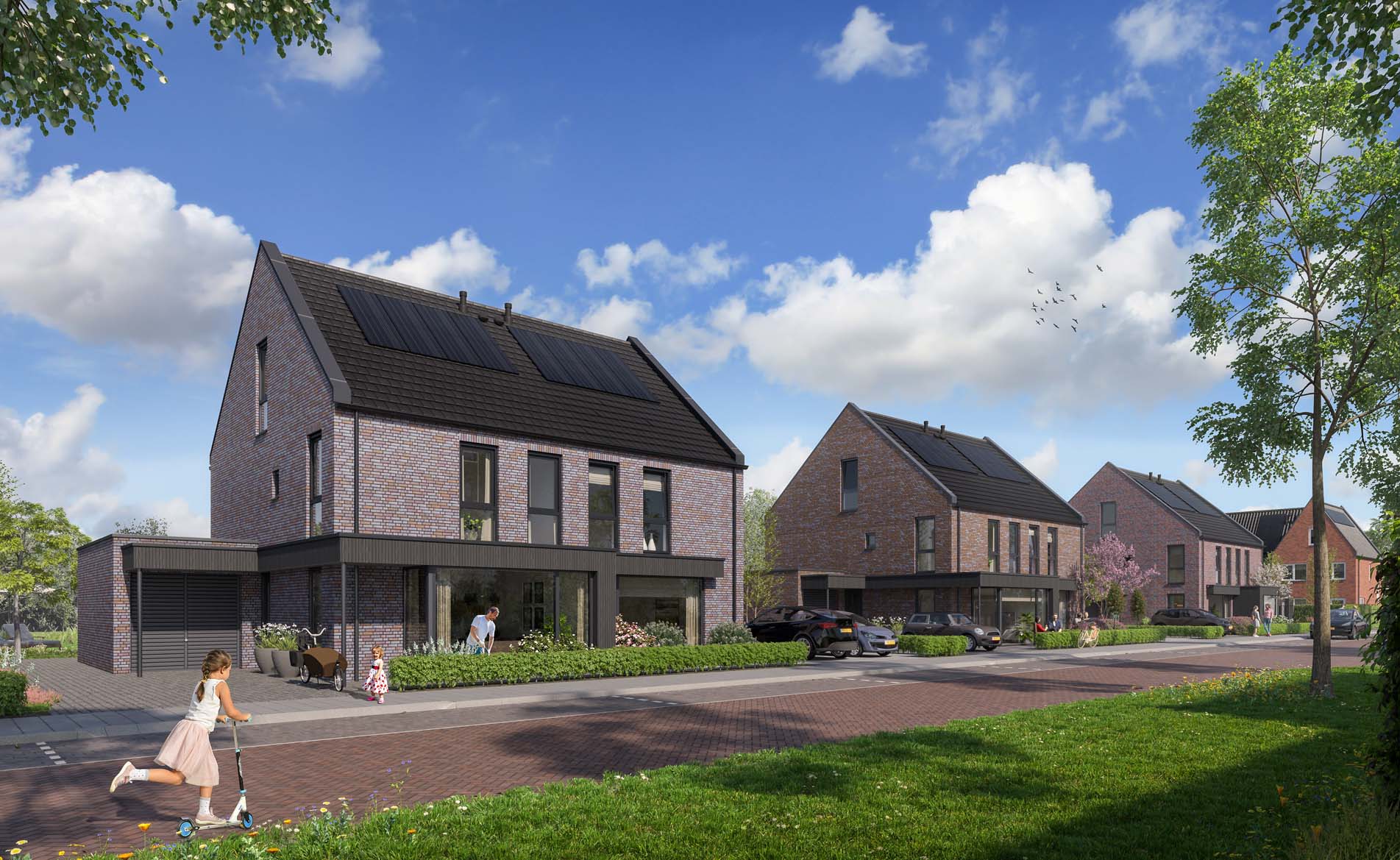 woningen aan 't Hoff Bangert & Oosterpolder BBHD architecten architectuur nieuwbouw