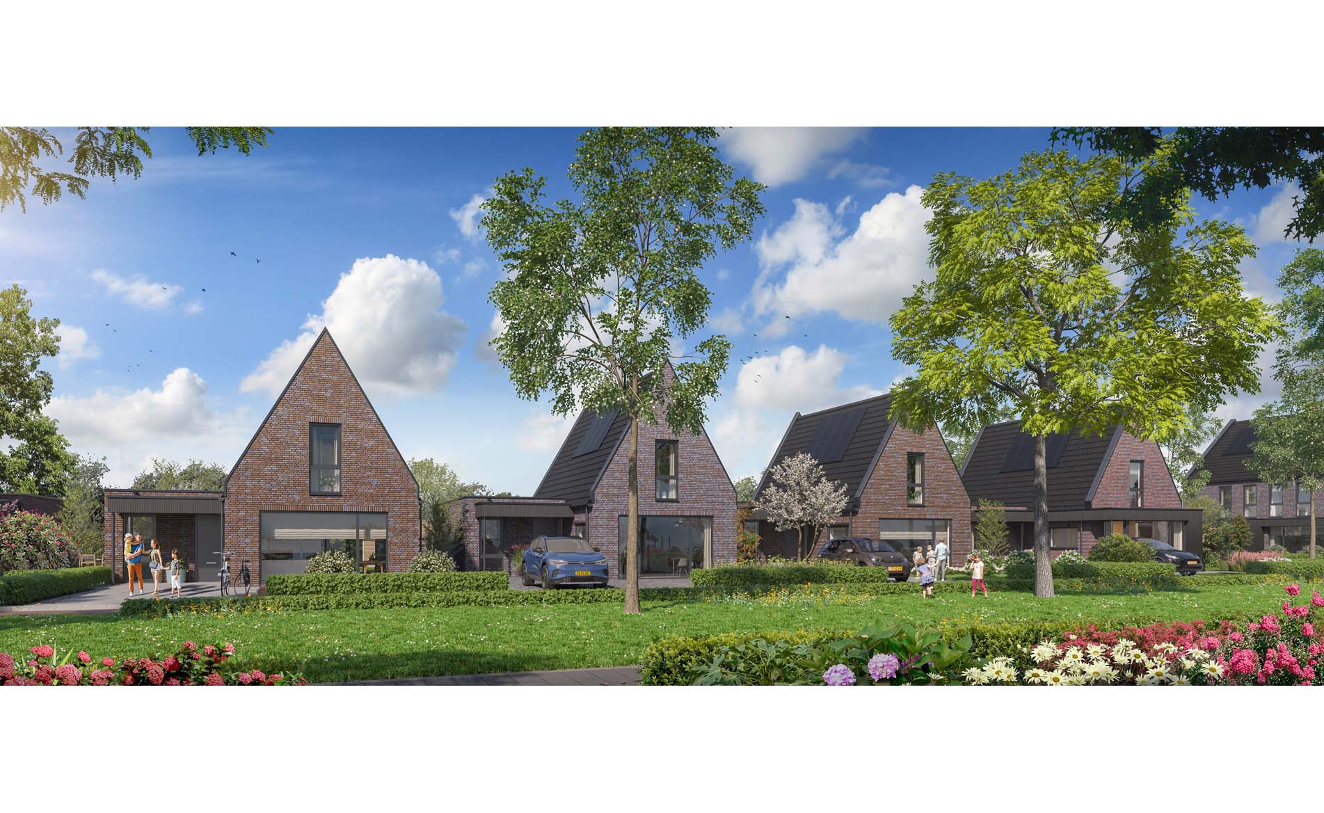 woningen aan 't Hoff Bangert & Oosterpolder BBHD architecten architectuur nieuwbouw