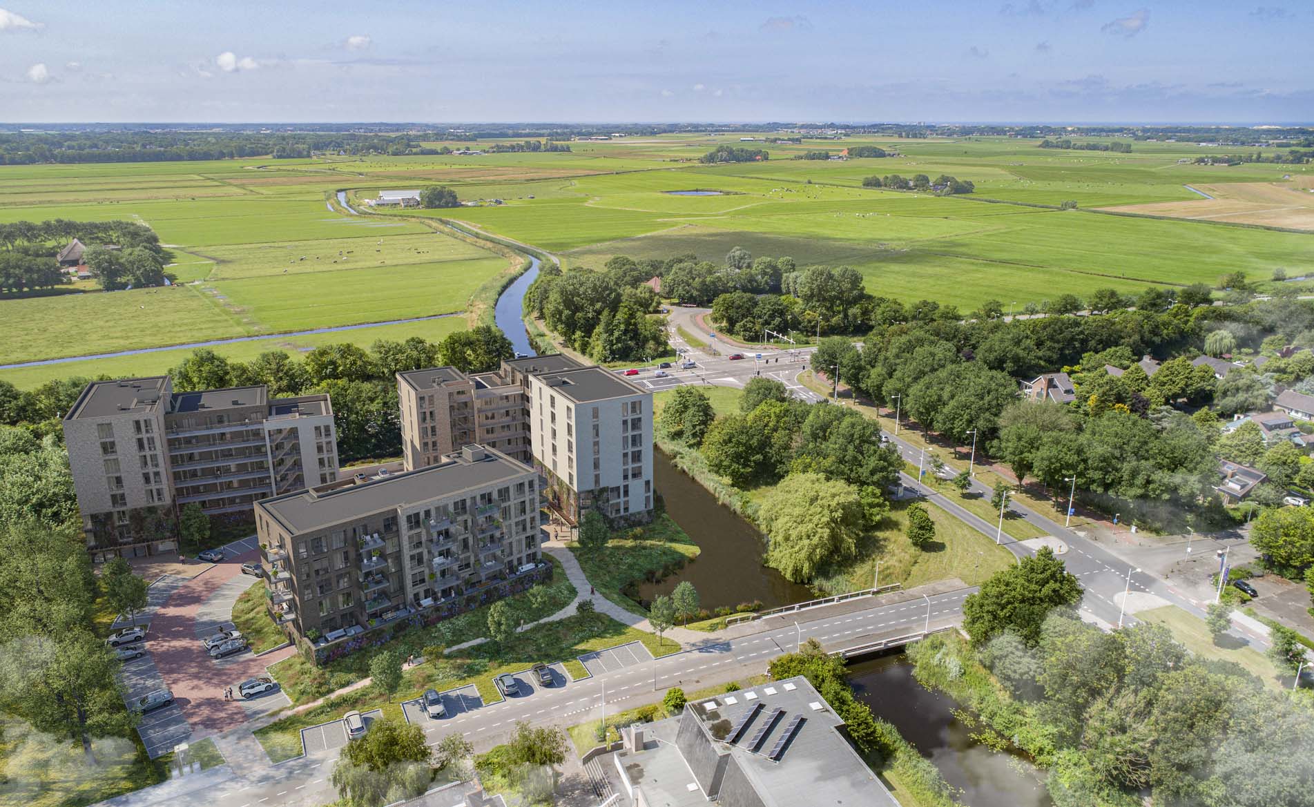 appartementen architect Het Palet Picassolaan Alkmaar BBHD architecten woongebouw