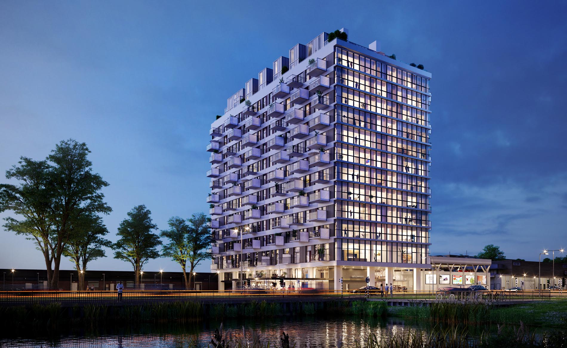 BBHD engineering transformatie kantoorgebouw Ceylonpoort Haarlem