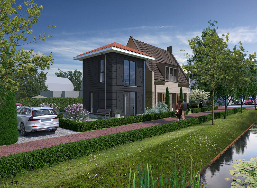 architectuur Mooy Westzaan woningbouw nieuwbouwwijk woningen BBHD architecten