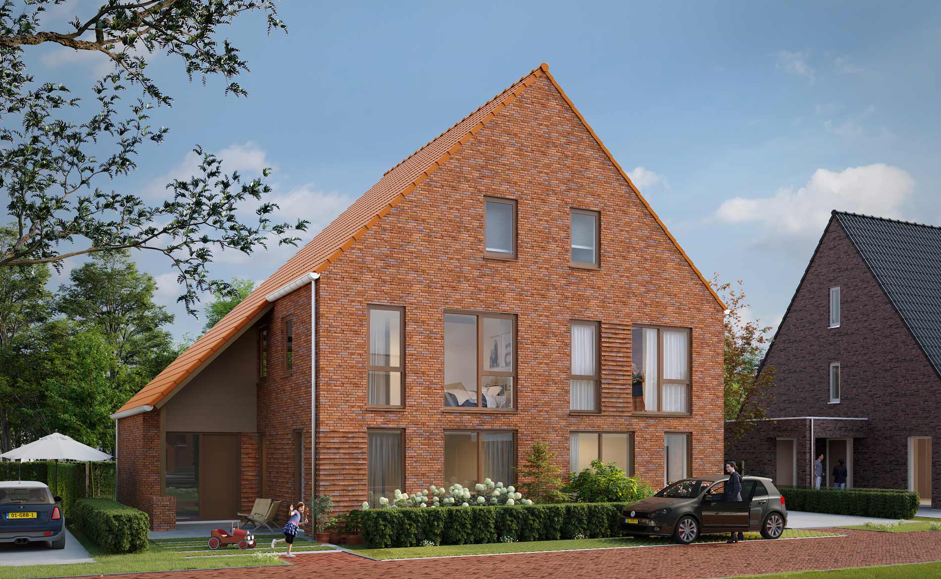 architectuur Willem Alexanderhof Julianadorp woningbouw nieuwbouwwijk woningen BBHD architecten