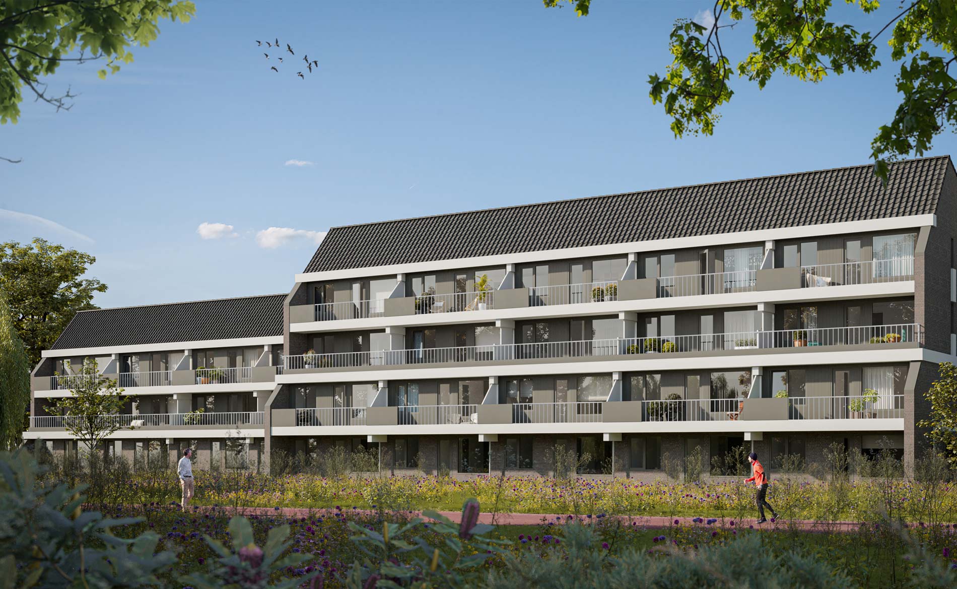 BBHD architecten appartementen Verduurzaming Renovatie Glazenwagen Hoorn Intermaris