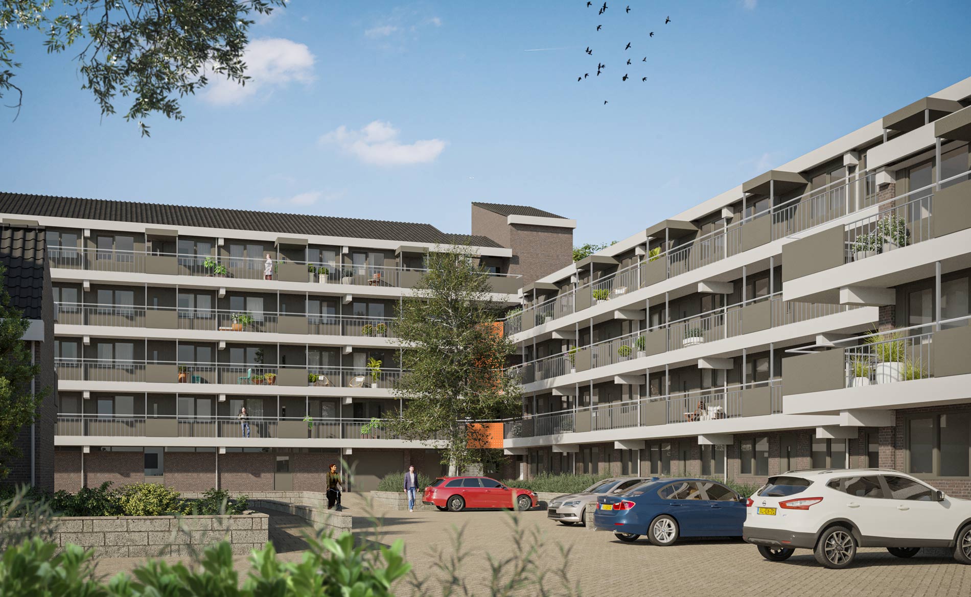 BBHD architecten appartementen Verduurzaming Renovatie Glazenwagen Hoorn Intermaris