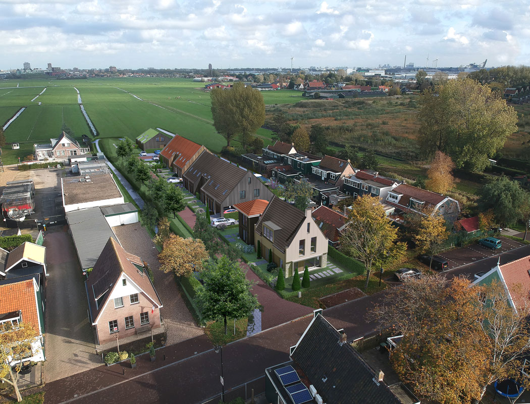 architectuur Mooy Westzaan woningbouw nieuwbouwwijk woningen BBHD architecten