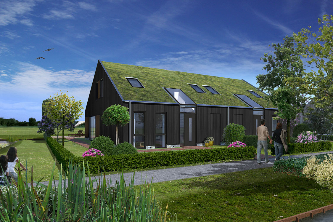 architectuur Mooy Westzaan woningbouw nieuwbouwwijk woningen BBHD architecten