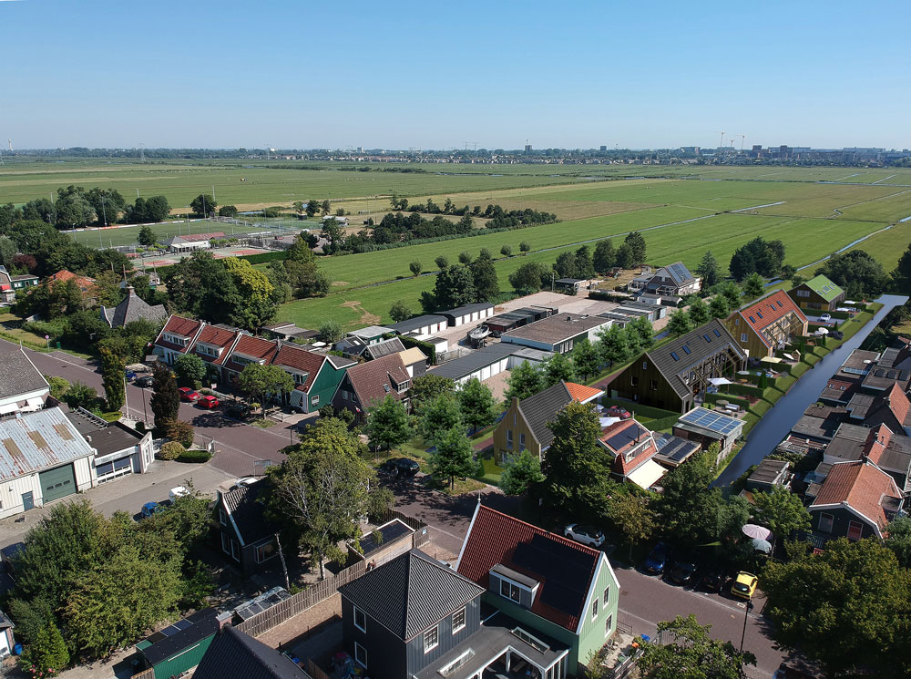 architectuur Mooy Westzaan woningbouw nieuwbouwwijk woningen BBHD architecten