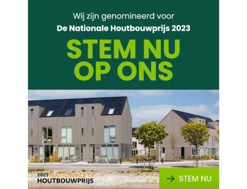 Starterswoningen Landsheer Warmenhuizen genomineerd voor Nationale Houtbouwprijs 2023!