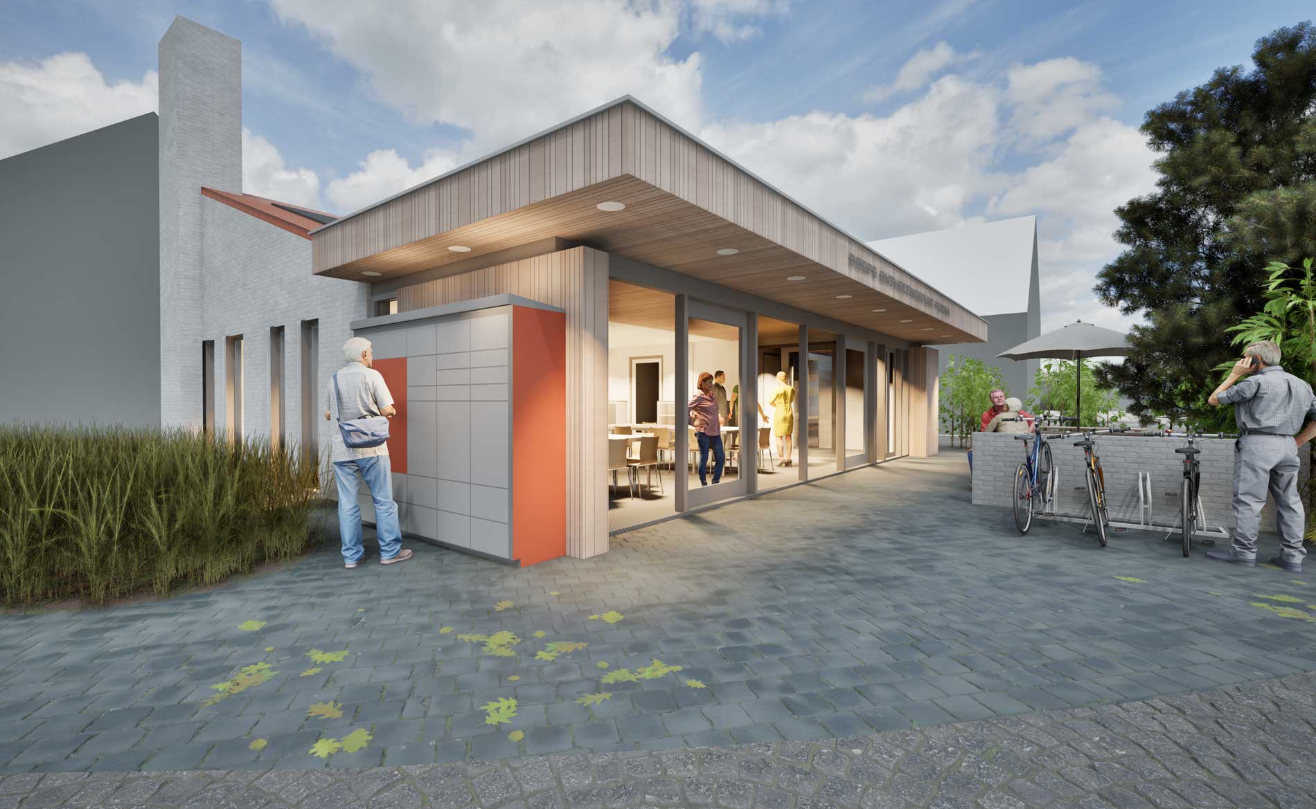 DOP Dorps Ontmoetings Punt Petten architect architectuur utiliteit sociale cohesie