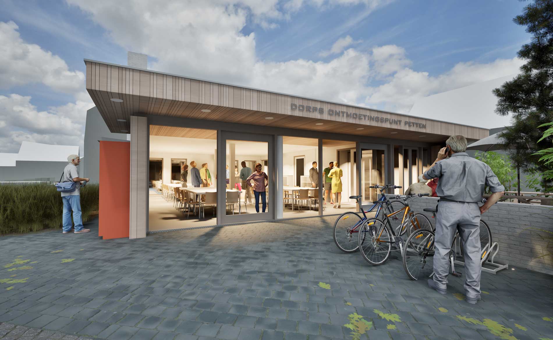 DOP Dorps Ontmoetings Punt Petten architect architectuur utiliteit sociale cohesie