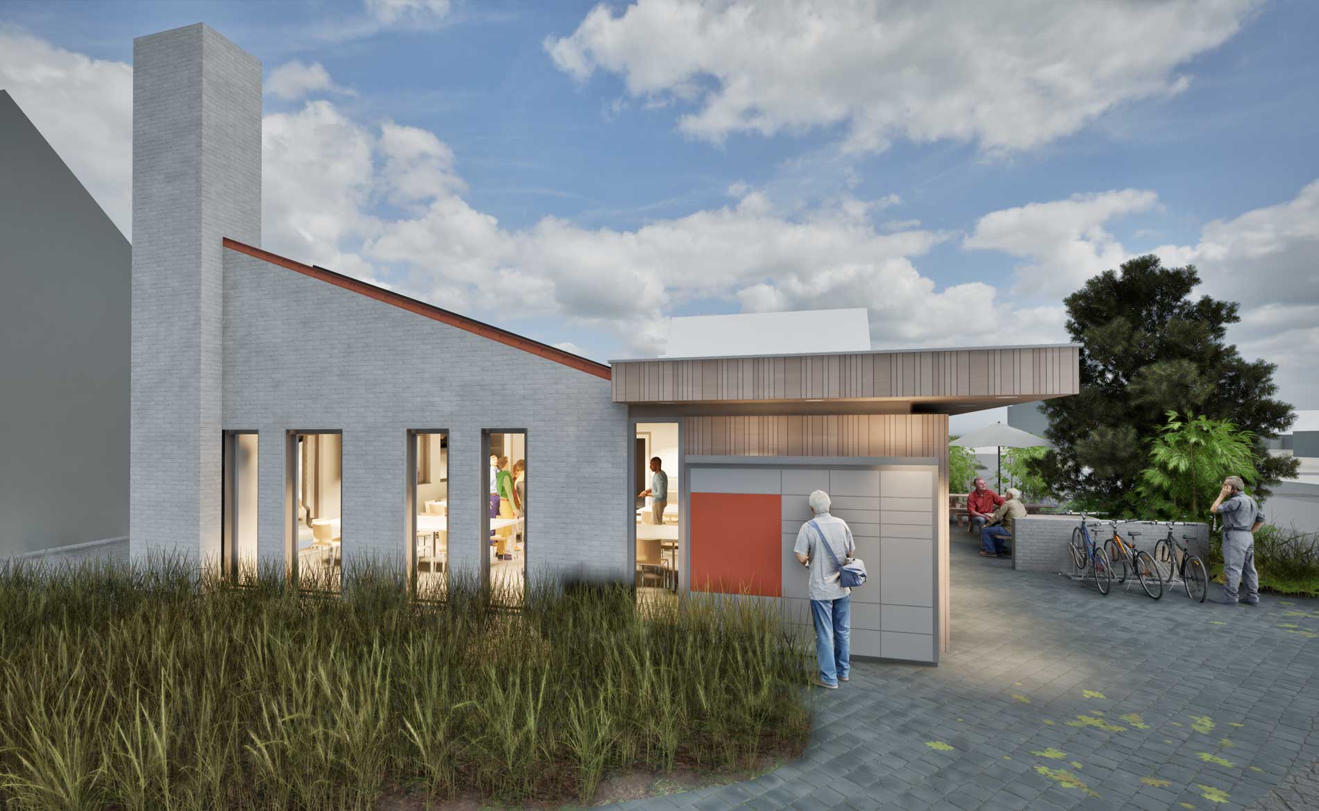 DOP Dorps Ontmoetings Punt Petten architect architectuur utiliteit sociale cohesie