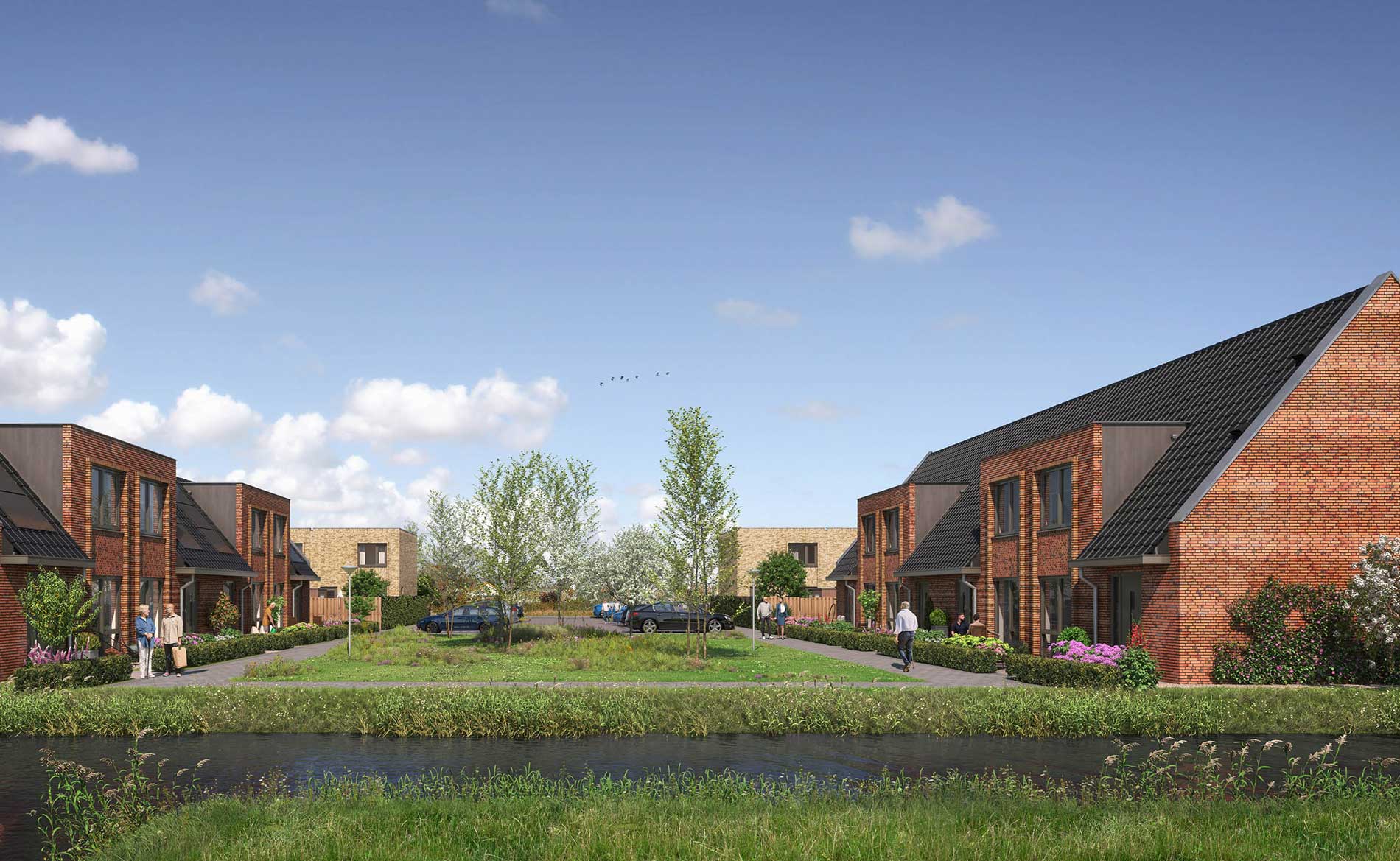 Groenhof Breezand woningbouw herstructurering participatie architect architectuur BBHD architecten sociale huur