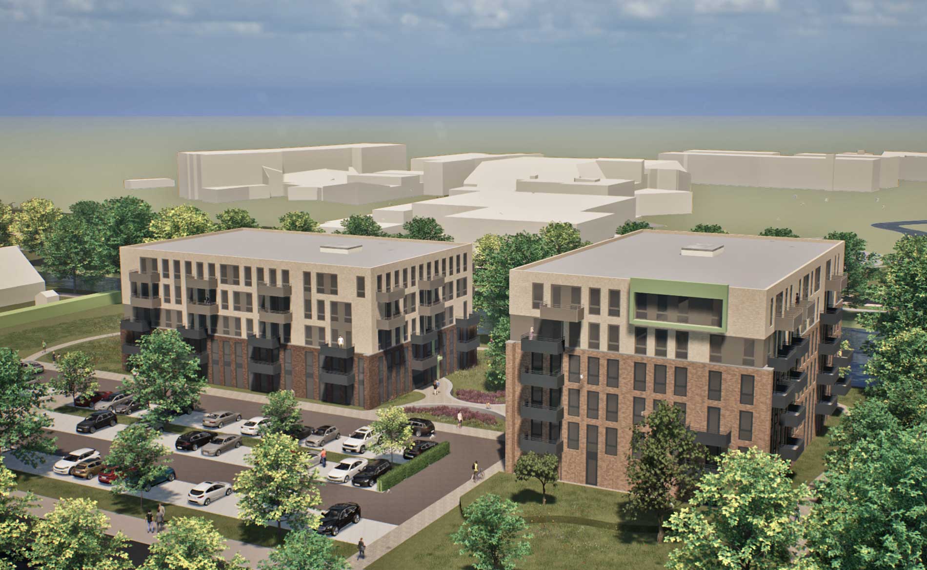 Koekoeksbloem Castricum architect BBHD architecten architectuur appartementen participatie wonen woningbouw