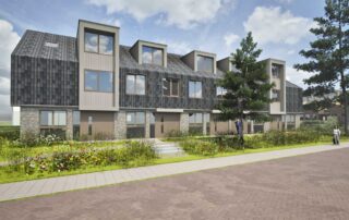 Zanderij Zuid Castricum woningbouw herstructurering architect architectuur BBHD architecten wonen appartementen patiowoningen rijwoningen