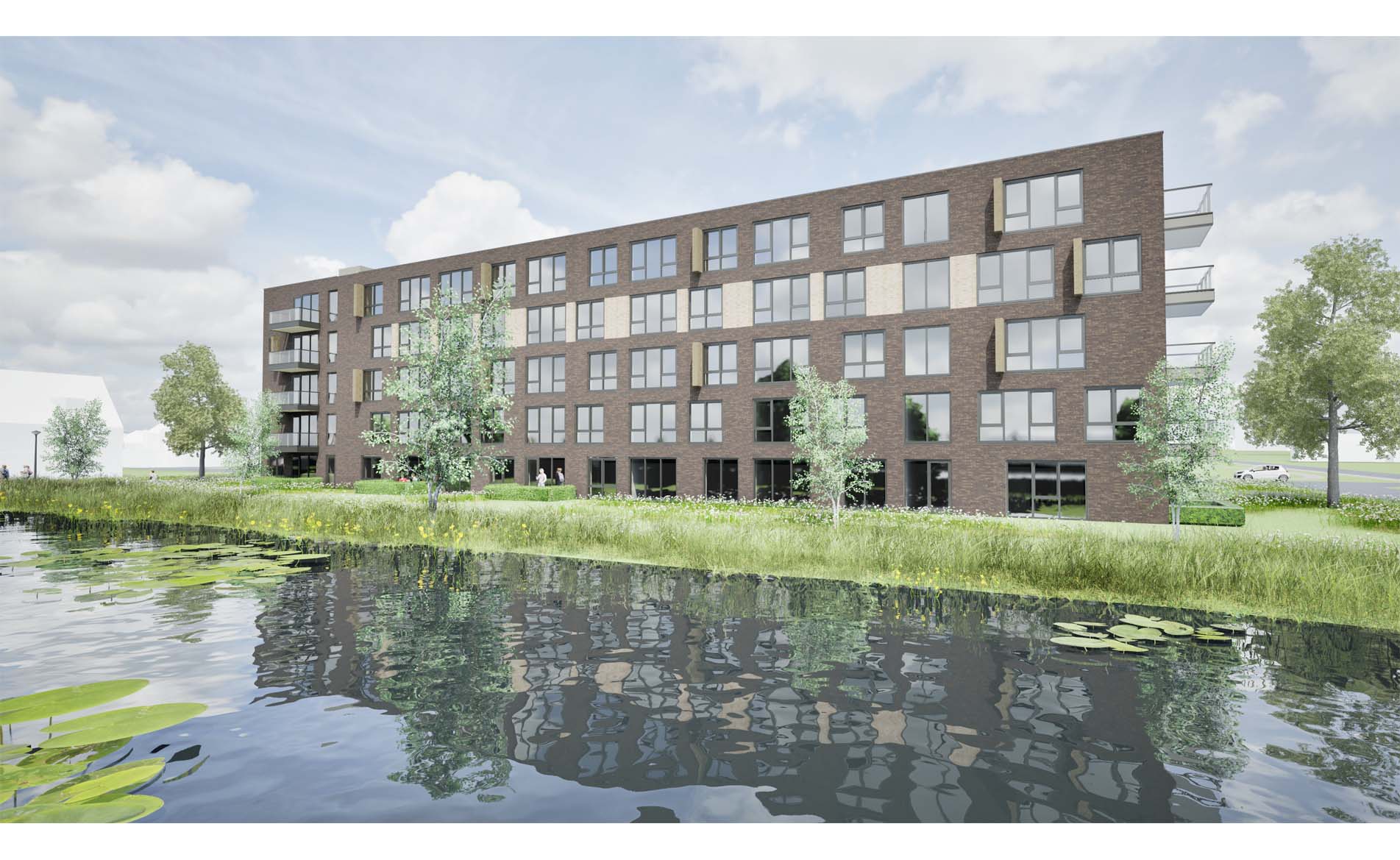 appartementen Tuinen van Luna heerhugowaard BBHD architecten architectuur