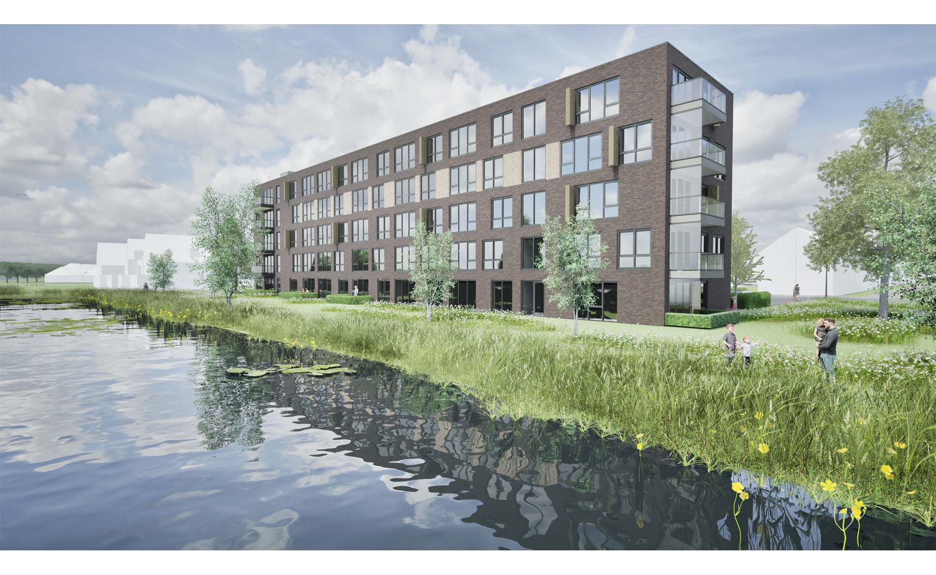 appartementen Tuinen van Luna heerhugowaard BBHD architecten architectuur