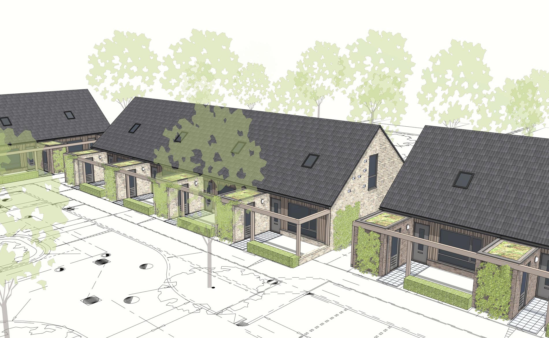 Polderpark Anna Paulowna woningbouw herstructurering participatie architect architectuur BBHD architecten sociale huur Levensloopbestendig