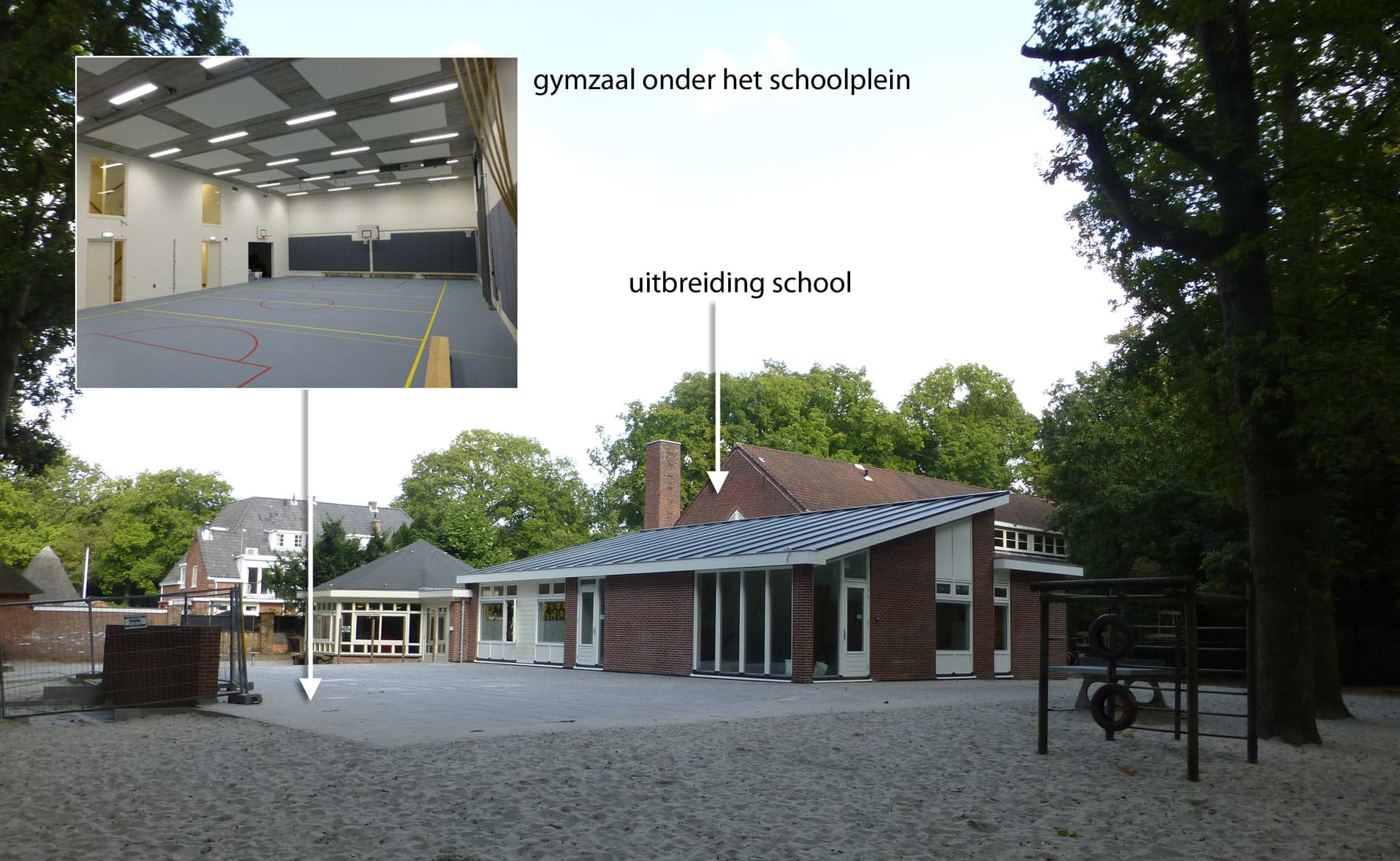 Tijo van Eeghenschool Aerdenhout TWijs school basisschool onderwijs gymzaal architect