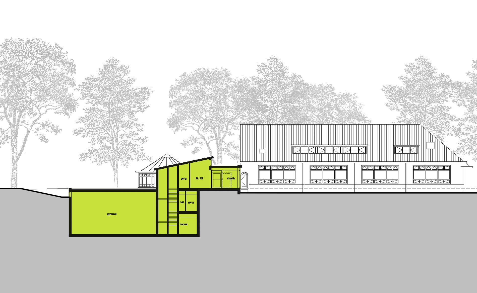 Tijo van Eeghenschool Aerdenhout TWijs school basisschool onderwijs gymzaal architect